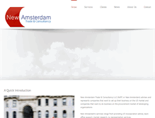 Tablet Screenshot of new-amsterdam.com